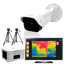 Câmara para medição de temperatura, Sistema de deteção corporal, Temperatura Corporal Online, Análise de Febre, Módulo access.track - medição de temperatura corporal, controlo de acessos com medição de febre