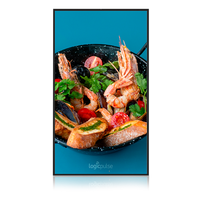 Ecrã Profissional S43P- Alta Luminosidade 16:9, FHD, 43", 3500 Nits, no touch, Horizontal ou Vertical - Interior - C/ SO Android 12 APP Q.track