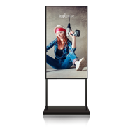 Ecrã Profissional S43P- Alta Luminosidade 16:9, FHD, 43"", 3500 Nits, no touch, Horizontal ou Vertical - Interior - C/ SO Android 12 C/ Suporte de Chão