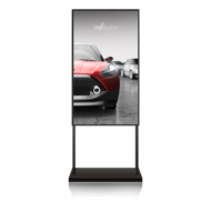 Ecrã Profissional S49P- Alta Luminosidade 16:9, FHD, 49"", 5000 Nits, no touch, Horizontal ou Vertical - Interior - C/ SO Android 12 APP Q.track, C/ Suporte de Chão