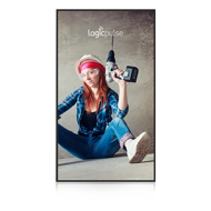 Ecrã Profissional S65P4K- Alta Luminosidade 16:9, 4K Ultra HD, 65", 5000 Nits, no touch, Horizontal ou Vertical - Interior - C/ SO Android 12 APP Q.track