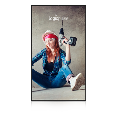 Ecrã Profissional S65P4K- Alta Luminosidade 16:9, 4K Ultra HD, 65", 5000 Nits, no touch, Horizontal ou Vertical - Interior - C/ SO Android 12 APP Q.track