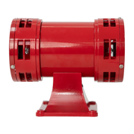 A Sirene R140D é uma sirene pneumática motorizada robusta, com motor de 400 W e proteção IP44. Esta sirene turbinada é a opção ideal para ambientes industriais e comerciais, proporcionando sinalizações claras e audíveis, otimizando a comunicação de horários para os colaboradores.