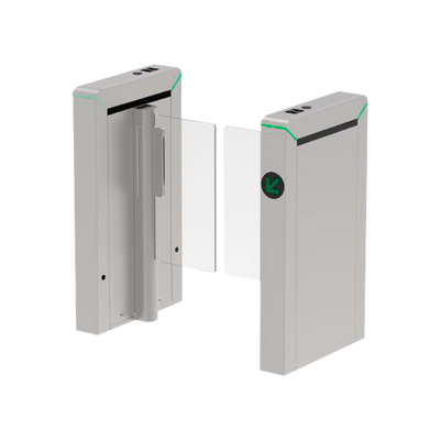 Torniquete de vidro TSS100 acesso bidirecional (SUS304) - Passagem de 900mm - Interior