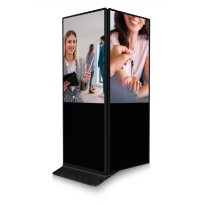 Pórtico / Totem Digital Dupla face de Interior LP PDI4 65, 2K, 65", PC core i5, ROM 128GB SSD, RAM 8GB , Windows 11 PRO