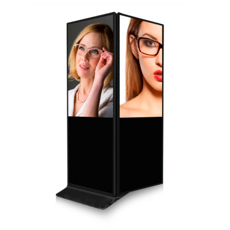 Pórtico / Totem Digital Dupla face de Interior LP PDI4 43, 2K, 43", PC core i5, ROM 128GB SSD, RAM 8GB , Windows 11 PRO