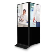 Pórtico / Totem Digital Dupla face de Interior LP PDI4 49, 2K, 49", PC core i5, ROM 128GB SSD, RAM 8GB , Windows 11 PRO