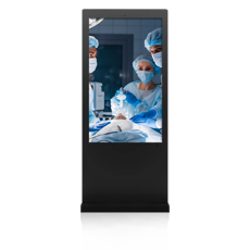 Pórtico / Totem Digital de Exterior LP PDO2 65, 2K, 65", PC core i5, ROM 128GB SSD, RAM 8GB , Windows 11 PRO