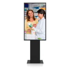 Pórtico / Totem Digital de Exterior LP PDO1 55, 2K, 55", PC core i5, ROM 128GB SSD, RAM 8GB , Windows 11 PRO