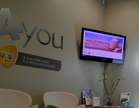 Corporate TV and digital signage for Clinics, Portugal, Angola, Mozambique