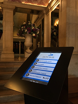 Multimedia Kiosk for Municipality, Waiting Queue Management Municipality, Portugal, Angola, Mozambique